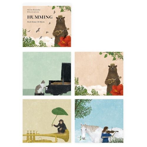 Cozyca - Akira Kusaka Memo Pad - Humming