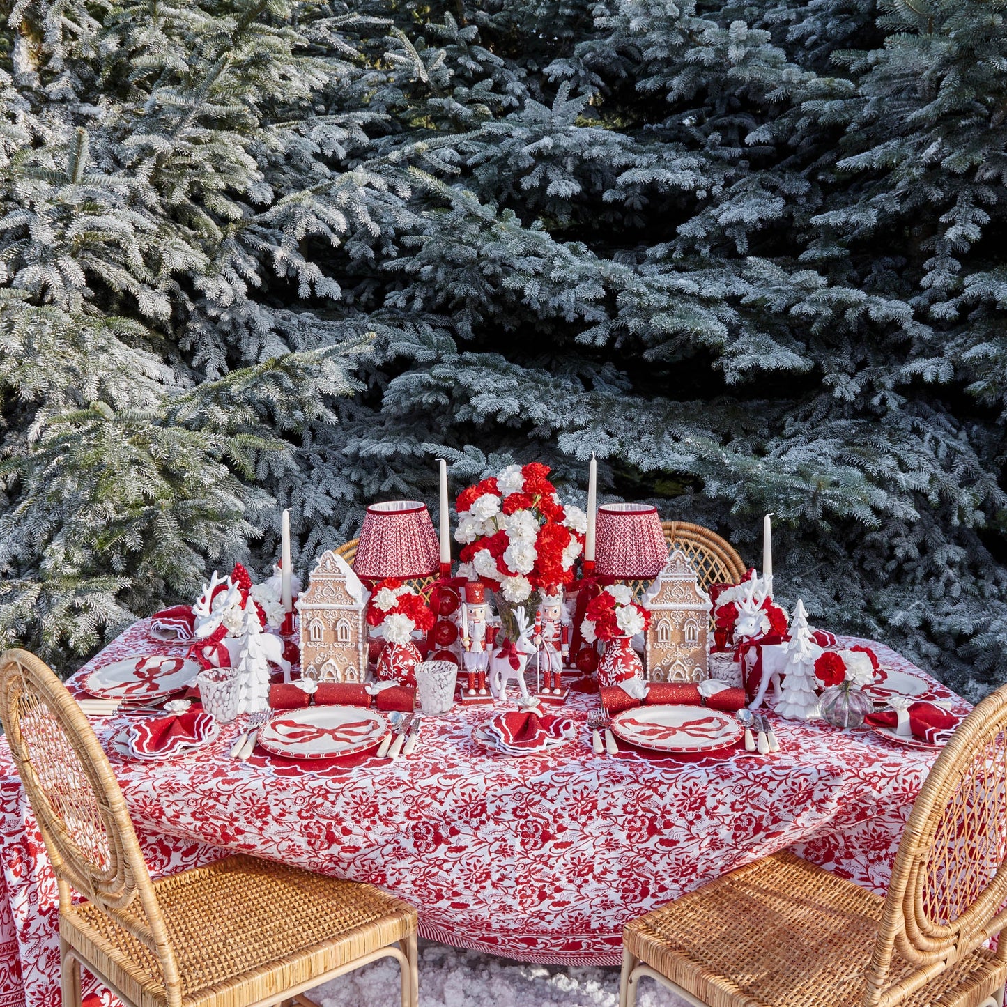 Festive Garden Tablecloth