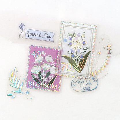 BGM - Foil Stamping Iride Sticker Sheets - Post Office