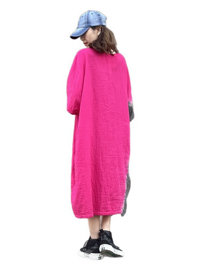 Women's Pocket And Stylish Back A-Line Dress