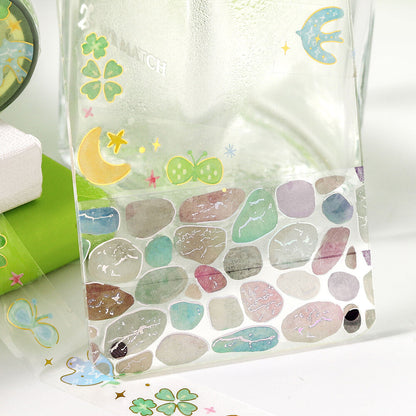 BGM Clear Tape - Foil Stamping Life - Pebbles