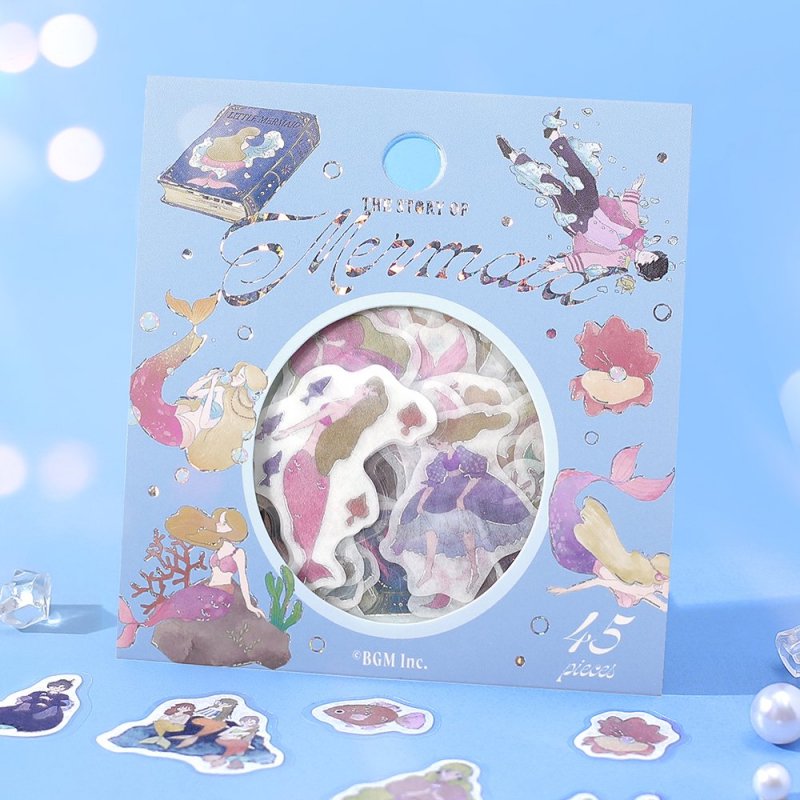 BGM Flake Sticker - Foil Stamping - Fairy Tale
