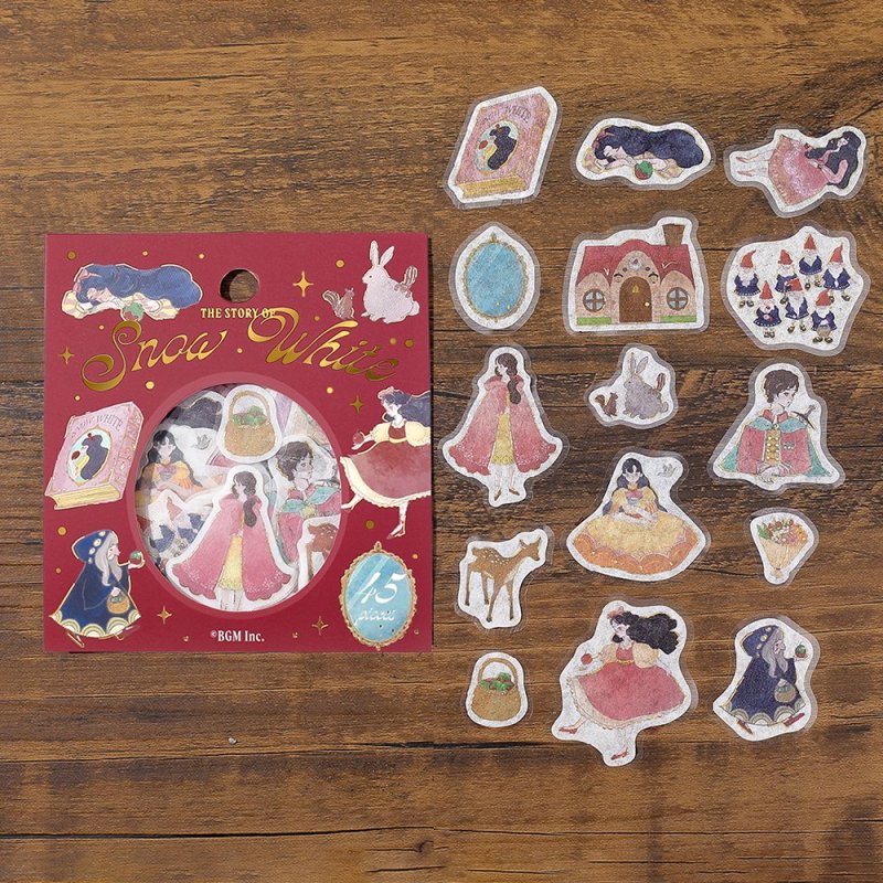 BGM Flake Sticker - Foil Stamping - Fairy Tale