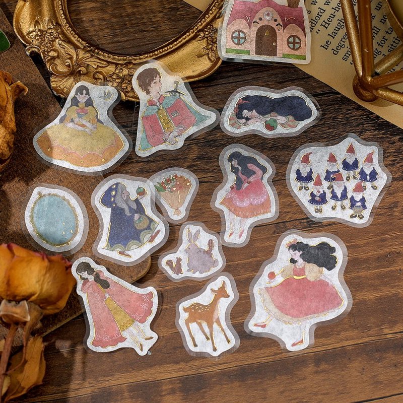 BGM Flake Sticker - Foil Stamping - Fairy Tale