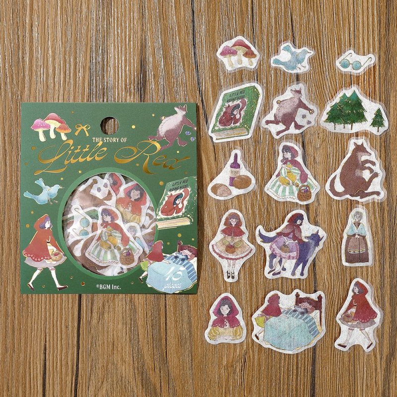 BGM Flake Sticker - Foil Stamping - Fairy Tale