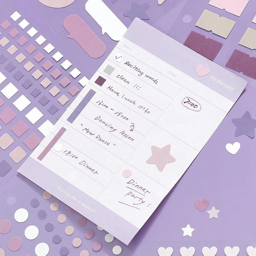 BGM Daily Palette Stickers