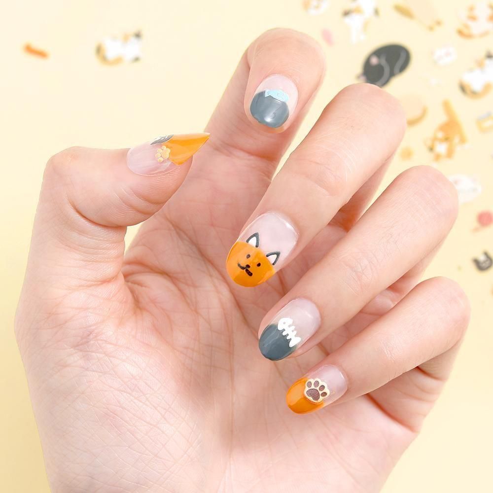 BGM Sticker Sheet - Icing Stickers - Cat Days