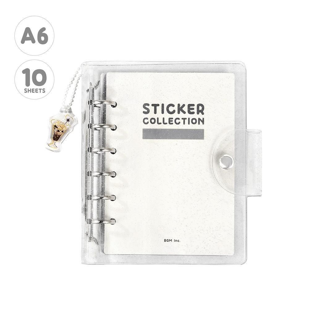 BGM Notebook-Style Sticker Book - A6 (Coming Soon)