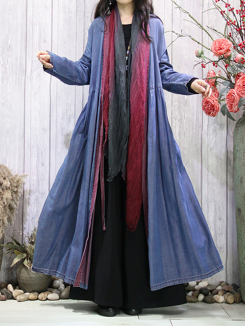 Elegant Winter Loose Long Cardigan | Eva Trends