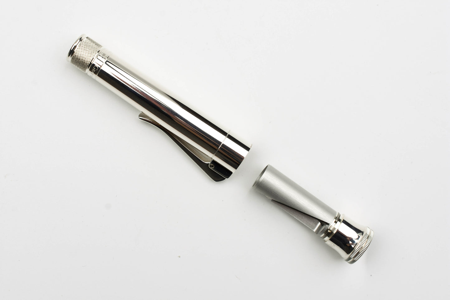 Faber-Castell - Graf von Faber-Castell Perfect Pencil - Sterling Silver / Brown