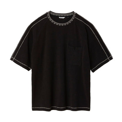 Raglan Terry Tee (Charcoal)