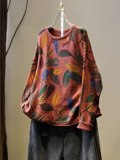 Women's Crew Neck Sweater - Relaxed Fit | Eva Trends