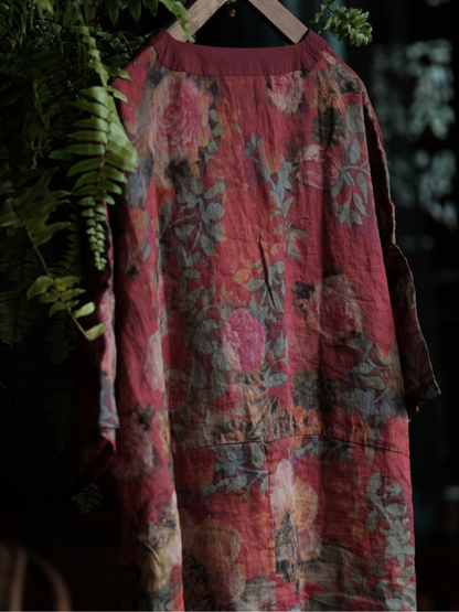 Women's Summer Stylish Relaxed Loose Printed Dress