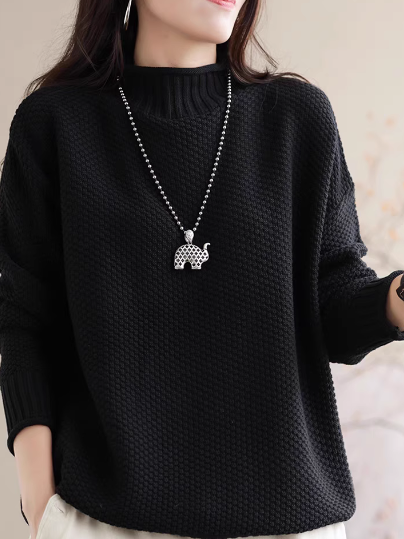 Women's Trendy & Beautiful Looks With Loose Style Sweater