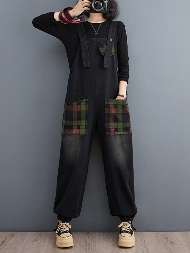 Vintage-Style Overalls - Loose Casual Fit | Eva Trends