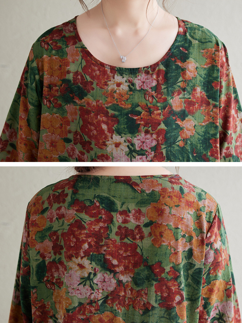 Floral Print Smock Dress for Women with Pockets | Eva Trends