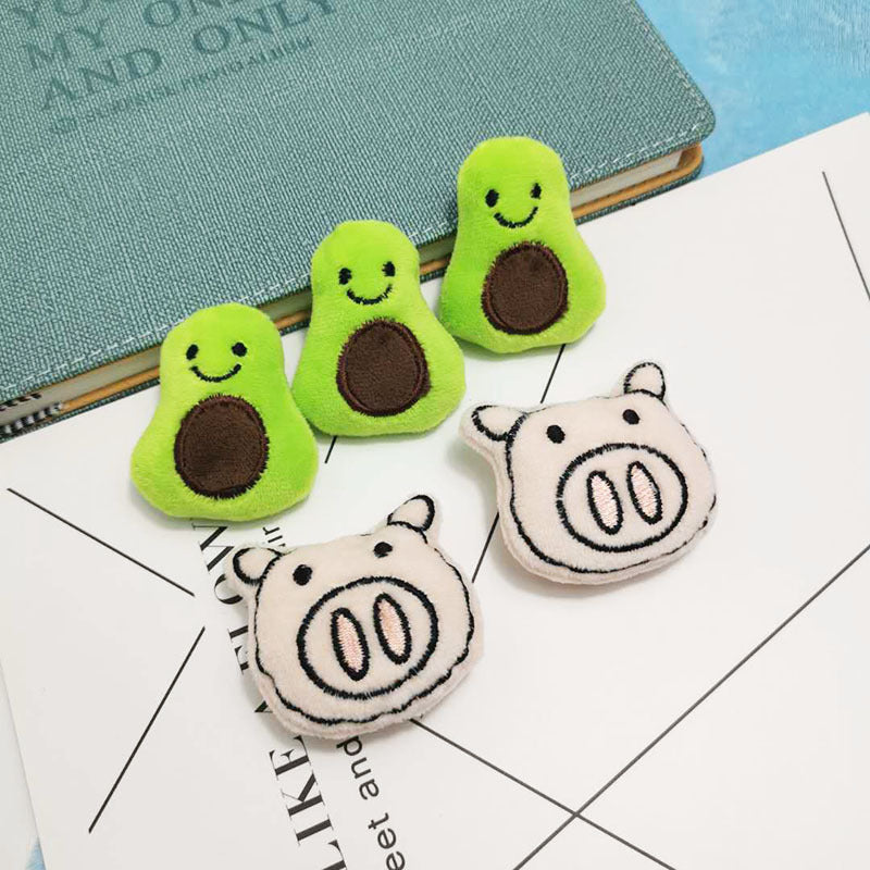 Cartoon Plush Brooch