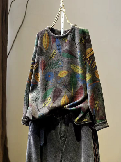 Women's Crew Neck Sweater - Relaxed Fit | Eva Trends