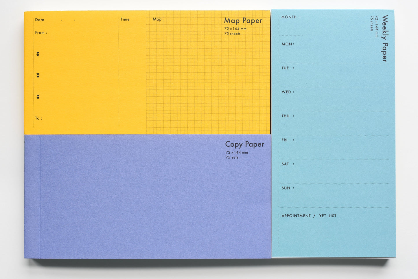 Classiky - Drop Around Function Paper Pad