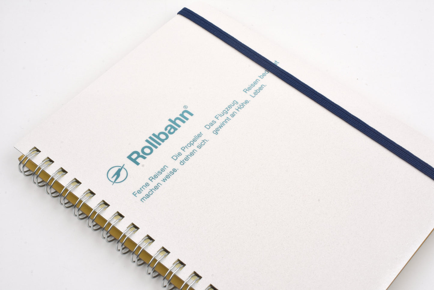 Delfonics Rollbahn Spiral Notebook - Pocket Memo Large - Metallic
