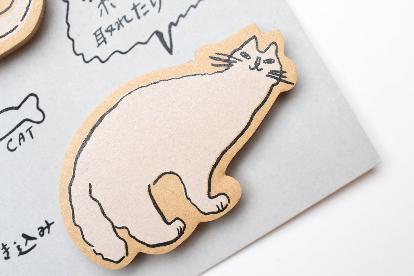 Classiky - Toranekobonbon Small Kraft Sticky Notes