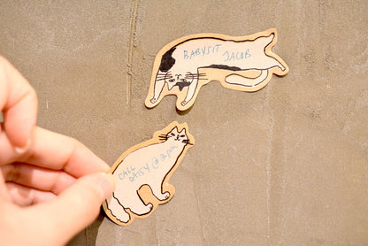 Classiky - Toranekobonbon Small Kraft Sticky Notes