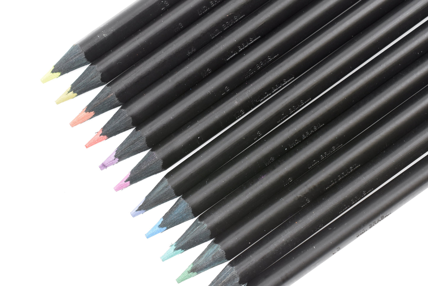 Faber-Castell - Black Edition Metallic Color Pencils - 12 Colors Set
