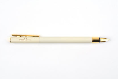 Faber-Castell - Design Neo Slim Gold Fountain Pen - Marshmallow - Limited Edition