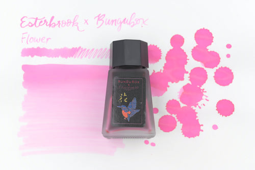 Esterbrook x BUNGUBOX Ink - Kachofugetsu - Flower - 30mL Bottle - Limited Edition