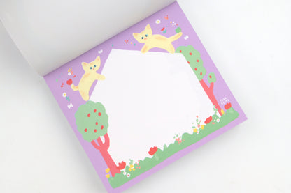 Cozyca - Reiko Tada Memo Pad - Cat's Life