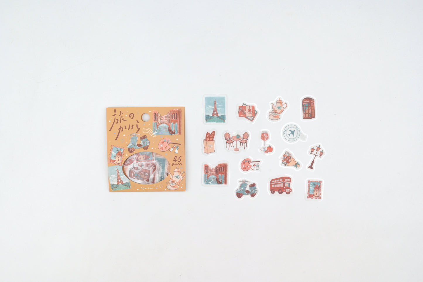 BGM Flake Sticker - Foil Stamping - Fragments of a Journey