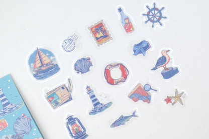 BGM Flake Sticker - Foil Stamping - Fragments of a Journey