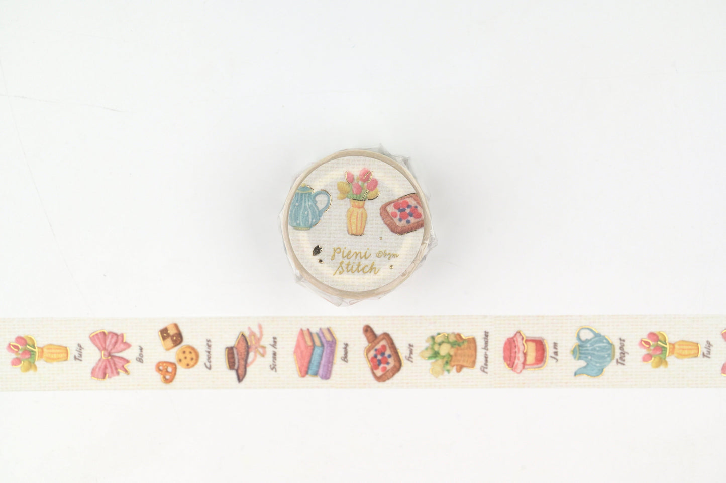 BGM Washi Tape - Foil Stamping - Pieni Stitch - Small Room