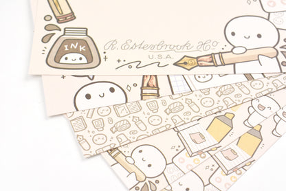 Esterbrook x TheCoffeeMonsterzCo Ink - Blotter Paper - Limited Edition