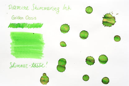 Diamine Shimmer Ink - Golden Oasis - 50mL