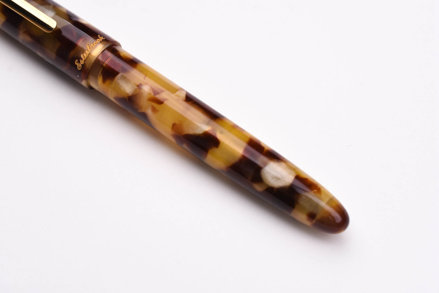Esterbrook Estie Fountain Pen - Tortoise - Gold Trim
