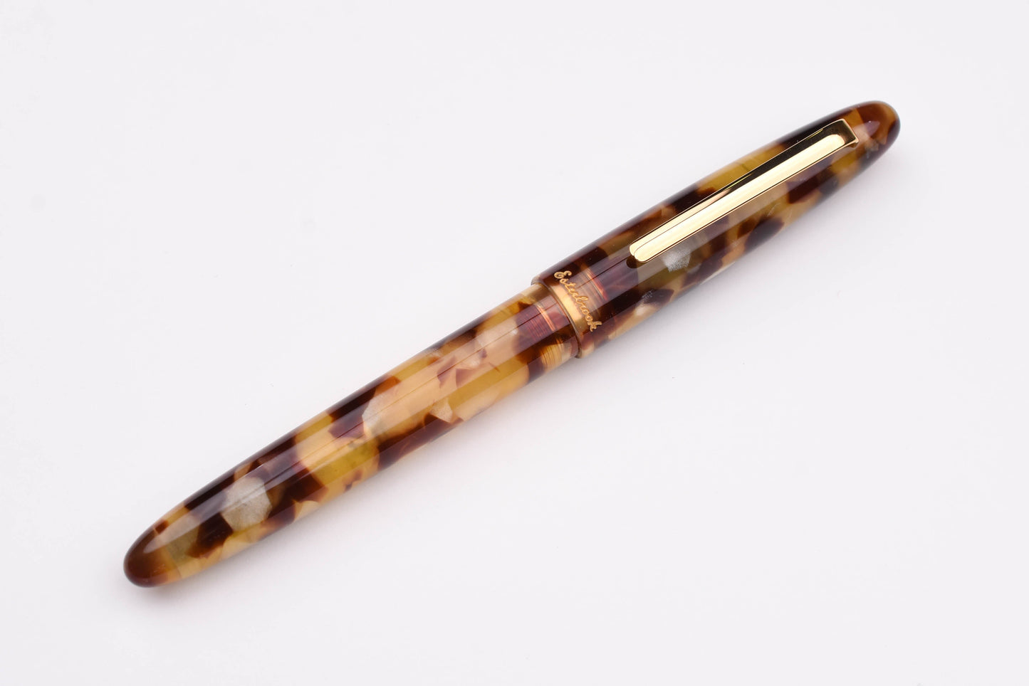 Esterbrook Estie Fountain Pen - Tortoise - Gold Trim