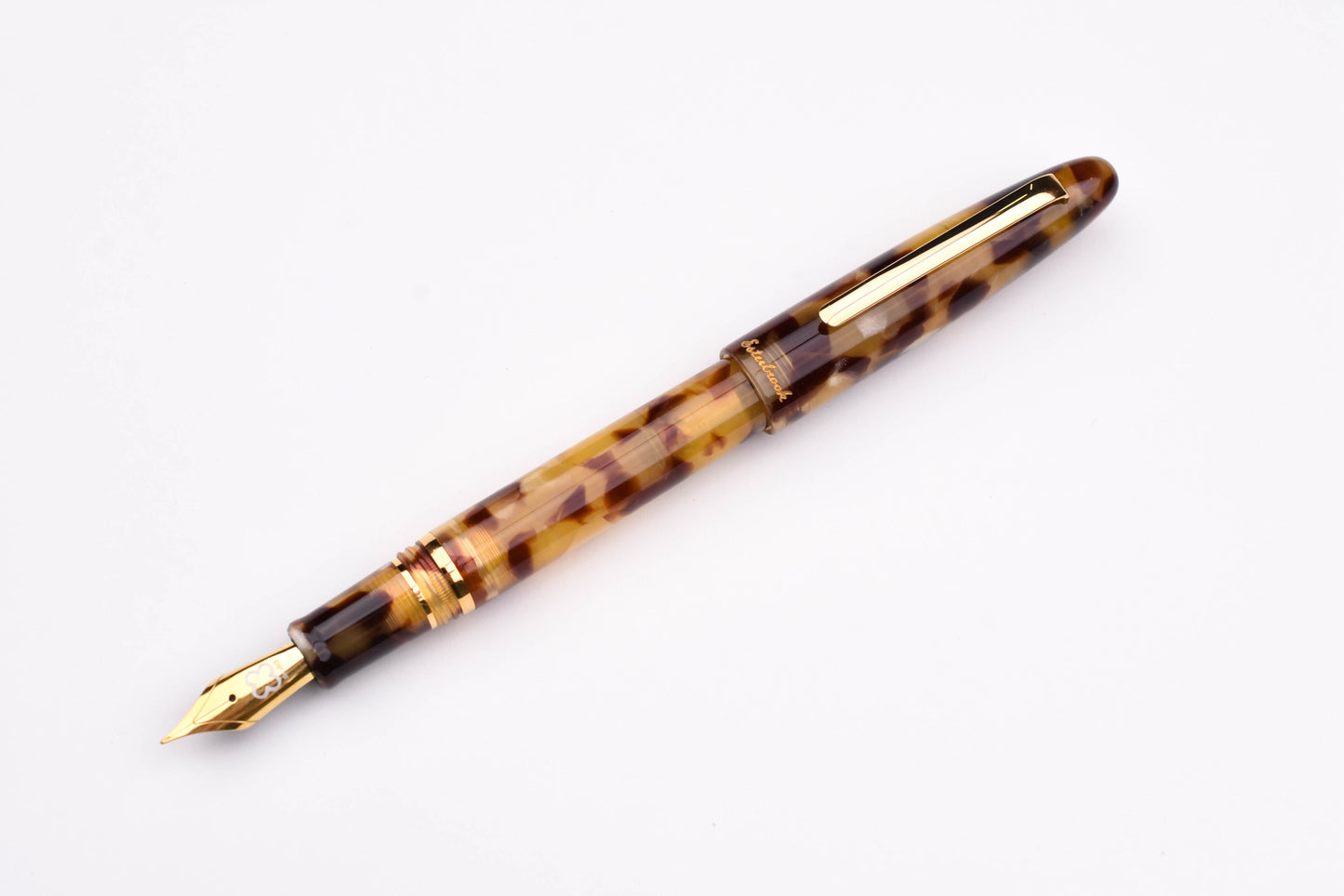 Esterbrook Estie Fountain Pen - Tortoise - Gold Trim