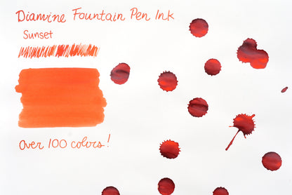 Diamine Fountain Pen Ink - Sunset - 30mL