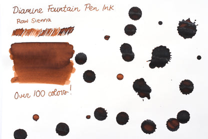 Diamine Fountain Pen Ink - Raw Sienna - 30mL