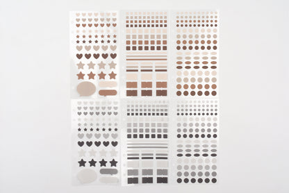 BGM Daily Palette Stickers