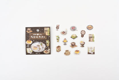 BGM Flake Stickers - Foil Stamping - Today's Cafe