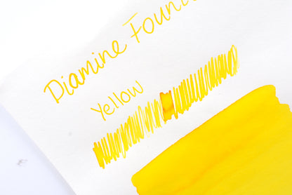 Diamine Fountain Pen Ink - Yellow - 30mL
