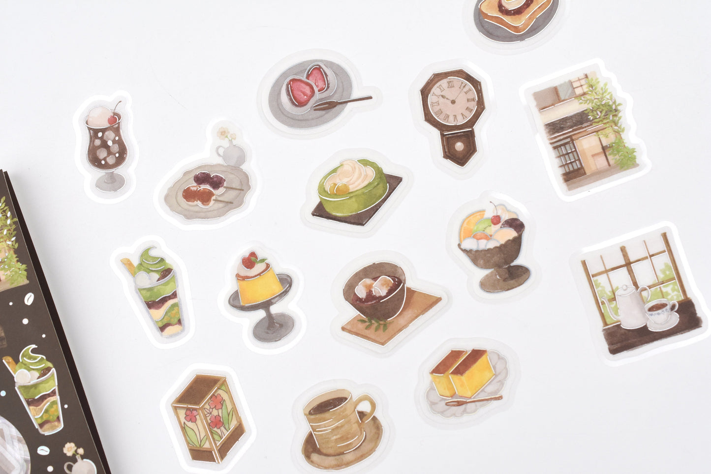 BGM Flake Stickers - Foil Stamping - Today's Cafe
