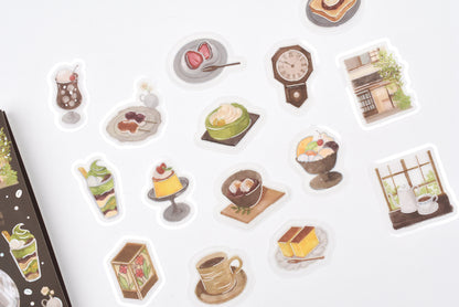 BGM Flake Stickers - Foil Stamping - Today's Cafe