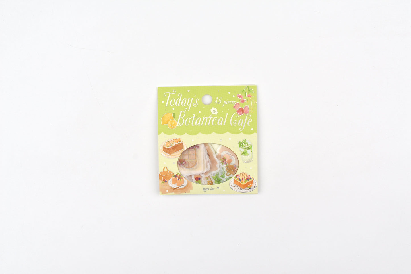 BGM Flake Stickers - Foil Stamping - Today's Cafe