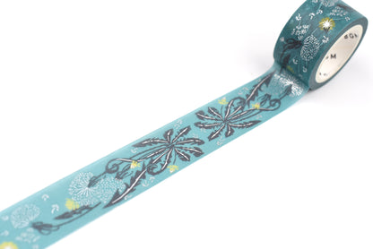 BGM Washi Tape - Foil Stamping - Kusahanafu - Dandelion