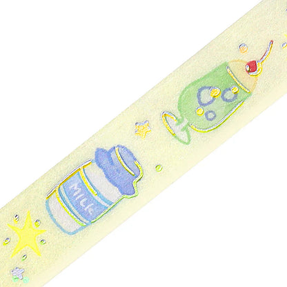 BGM Washi Tape - Foil Stamping Life - Relaxing Drinks