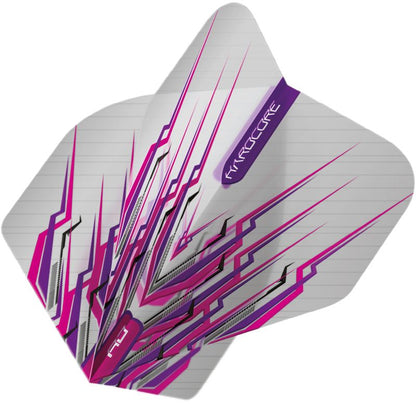 RED DRAGON - Hardcore Purple Mohawk Dart Flights