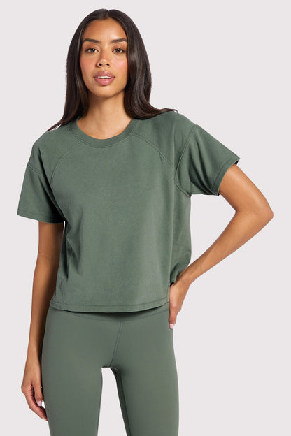 Steady Seamed Tee
